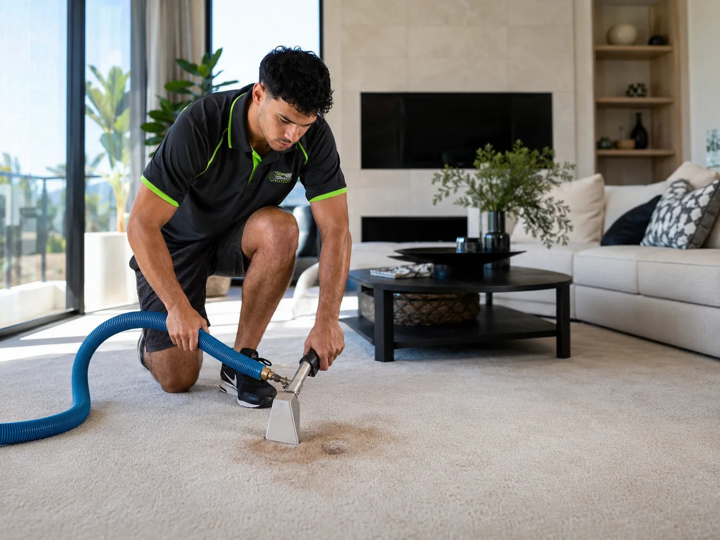 Specialist carpet stain removal service on the Gold Coast